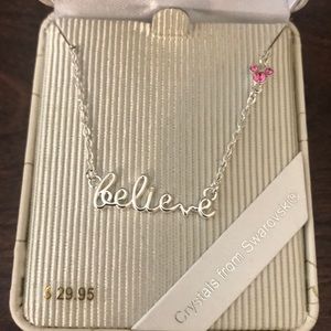Disney Believe necklace